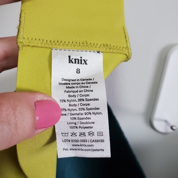 KNIX Lace WingWoman Bra Contour Support Side Coverage Size 8 40D/DD/E 42D/DD - Picture 9 of 11